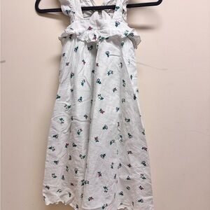 Philosophy di Lorenzo Serafini Floral Kids Dress in Cream